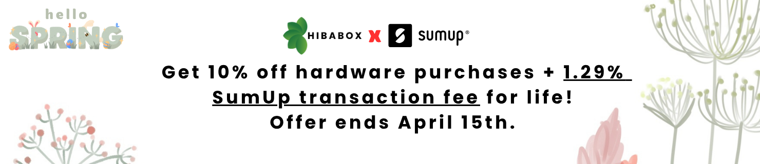 Exclusive SumUp offer for Hibabox customers